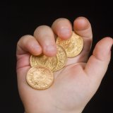 Seulement 2500 Vreneli ont été frappés pour cette édition limitée. Son prix de vente était fixé à 3500 francs (image symbolique). KEYSTONE/GAETAN BALLY